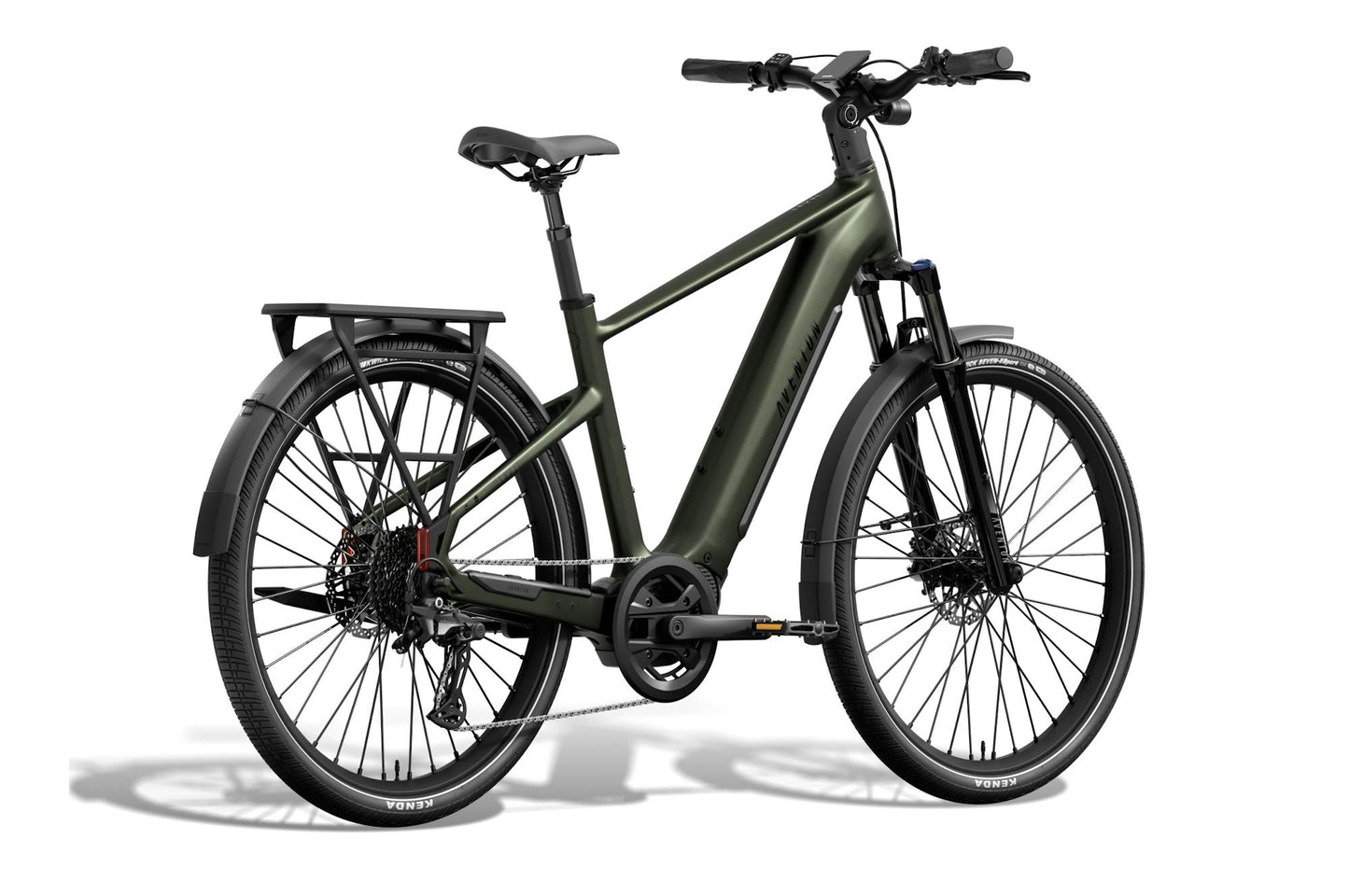 NEW Aventon Level 4 ADV Electric Commuter Bike — Mid-Drive, Autoshift, 110mi Range
