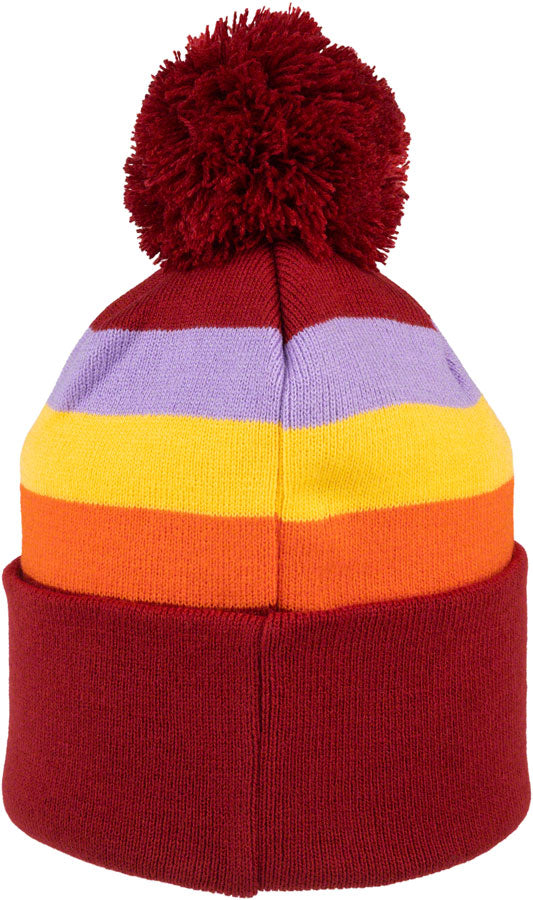 NEW Salsa Arctica Pom Hat - Burgundy, Maroon, Lavender, Maize, Orange, One Size - Around the Cycle
