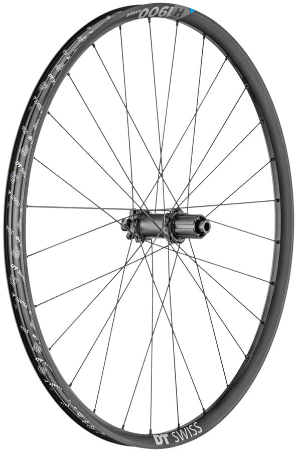 NEW DT Swiss H 1900 Spline 30 Rear Wheel - 29", 12 x 148mm, 6-Bolt, HG 11, Black