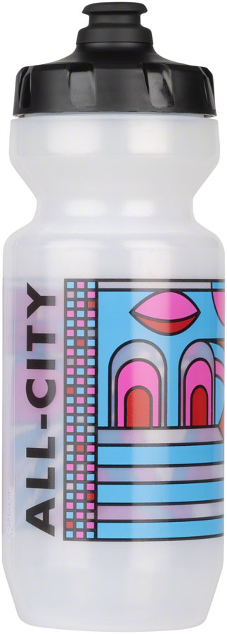 NEW All-City Parthenon Party Purist Water Bottle - Pink, Red, Blue, Black, 22oz
