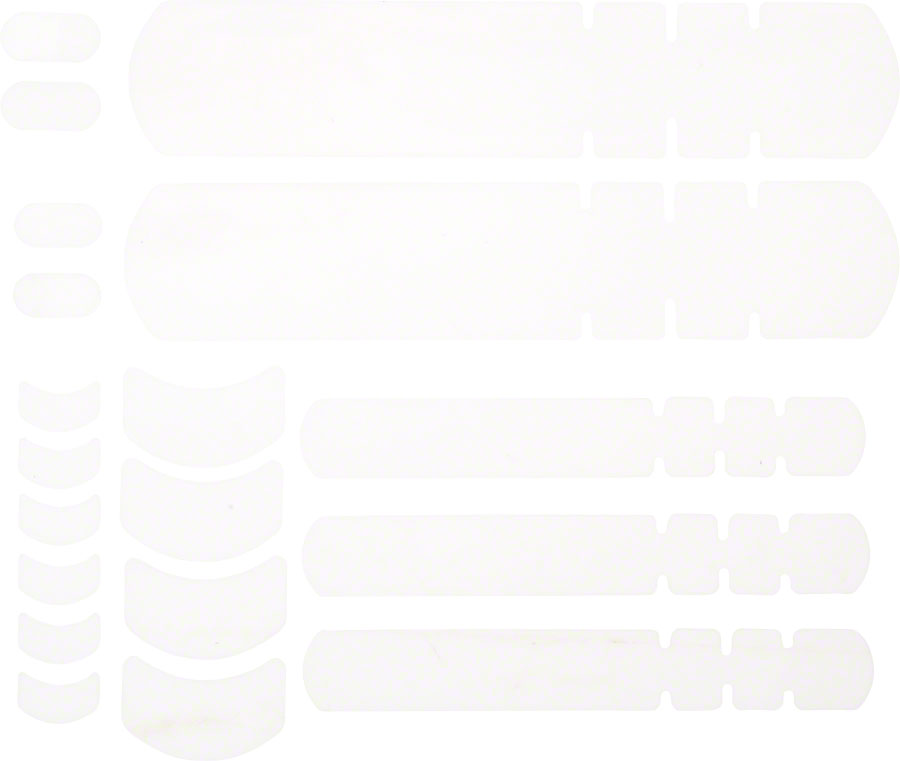 NEW Lizard Skins Adhesive Bike Protection Frame Kit: Clear