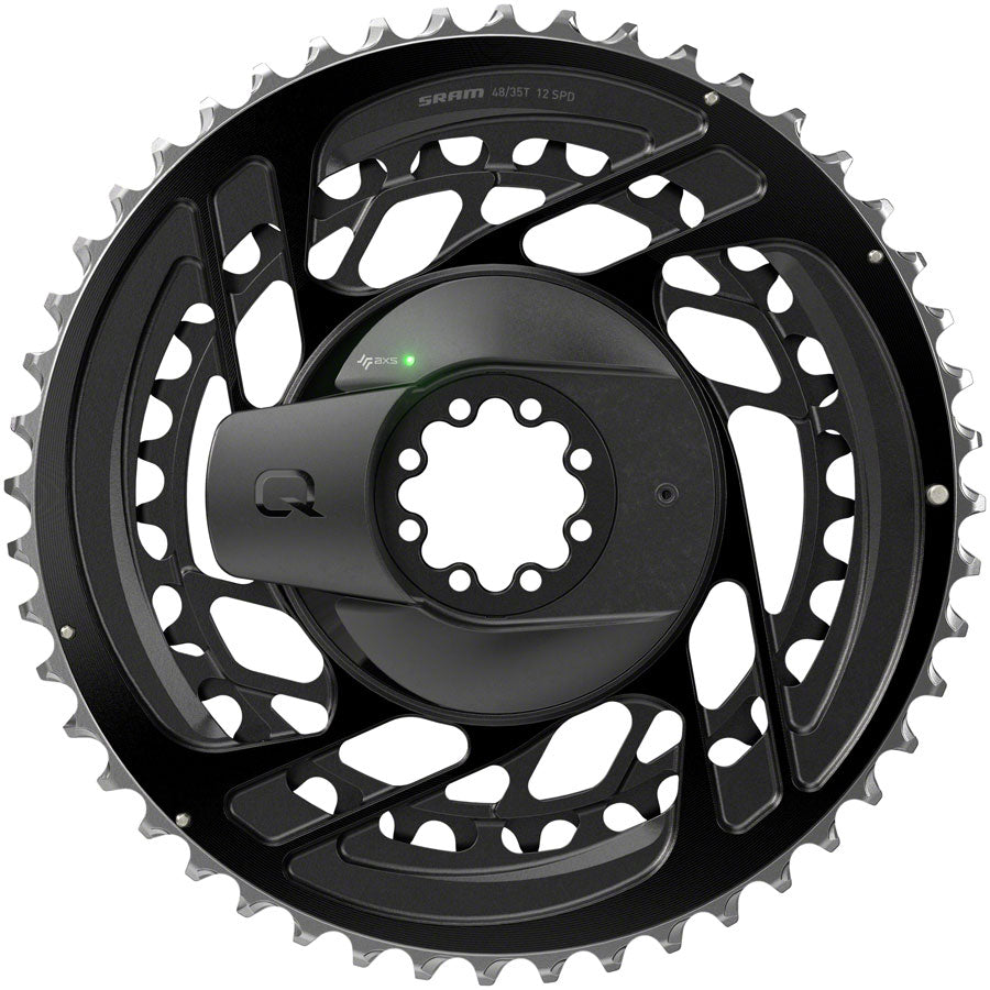 NEW SRAM Force AXS 2x Power Meter Chainring Kit - 48/35t 2x12-Speed 8-Bolt Direct Mount Black D2 - Around the Cycle