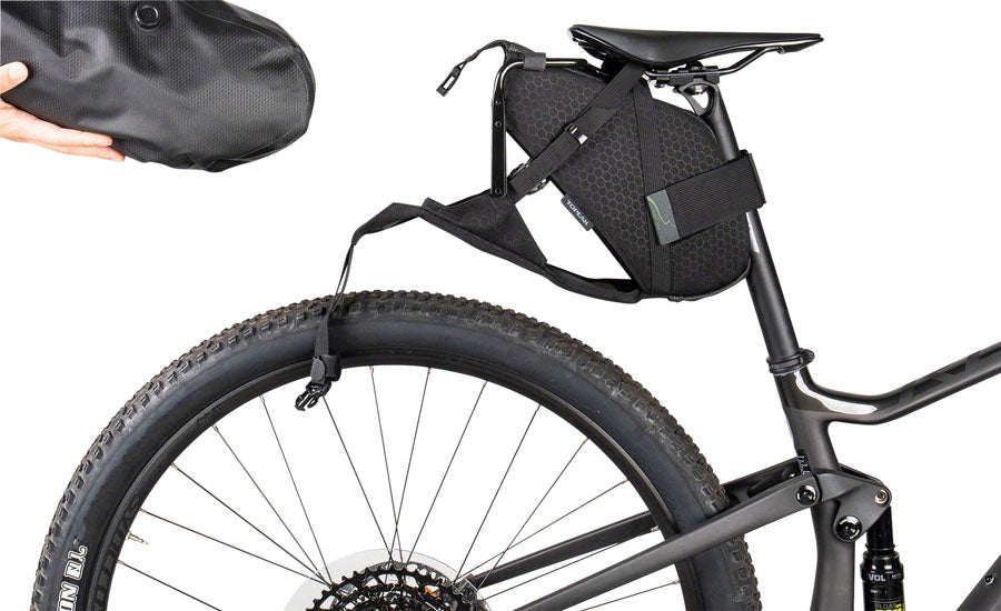 NEW Topeak Backloader X Saddle Bag - Black, 10L - Around the Cycle