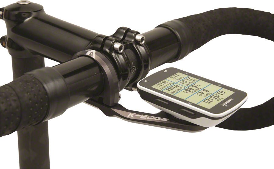 NEW K-EDGE Sport Garmin Mount: 31.8mm, Black - Around the Cycle