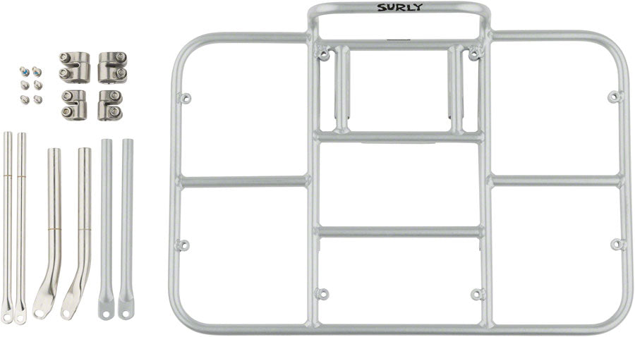 NEW Surly 24-Pack Rack Front Rack - Steel, Silver - Around the Cycle