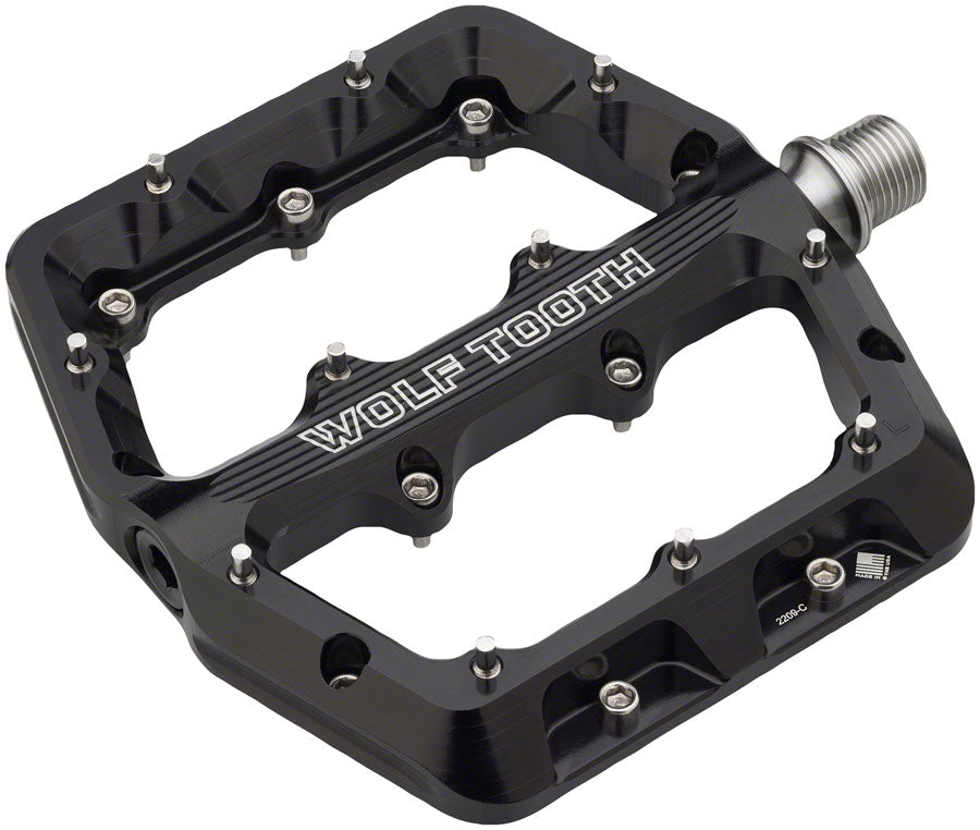 NEW Wolf Tooth Waveform Pedals - Black, Large