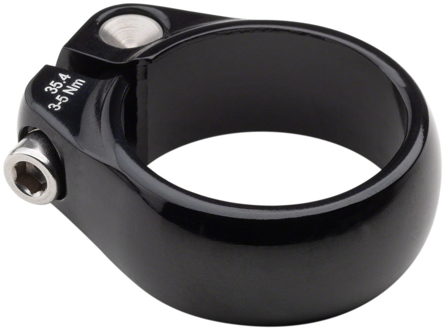 NEW Salsa Lip-Lock Seatpost Clamp - 35.4mm, Bolt-On, Black - Around the Cycle