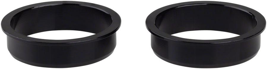 NEW Problem Solver Headtube Reducer Reduces 37mm to 34mm (1-1/4" to 1-1/8" headset) Black - Around the Cycle