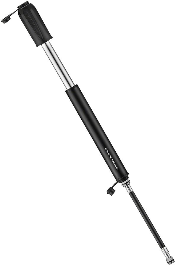 NEW Lezyne Sport Drive HP Hand Pump - Small, Flex Hose, Black