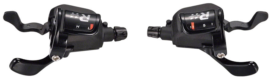 NEW microSHIFT R11 Trigger Shifter Set, 11-Speed Road, Double, Optical Indicator, Shimano Compatible - Around the Cycle