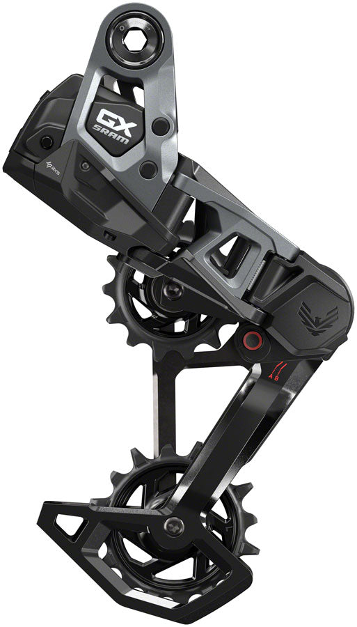 NEW SRAM GX Eagle T-Type AXS Rear Derailleur - 12-Speed, 52t Max, (Battery Not Included), Wheel Axle Mount, Steel Cage, Black - Around the Cycle