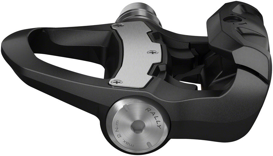 NEW Garmin Rally RS200 Power Meter Pedals - Single Sided Clipless, Composite, 9/16", Black, Pair, Dual-Sensing, Shimano SPD-SL