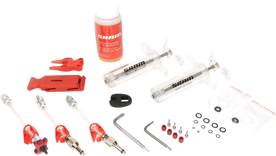NEW SRAM Pro DOT V2 Hydraulic Brake Bleed Kit - for X0/ XX/ Guide/Level/Code/HydroRoad/G2