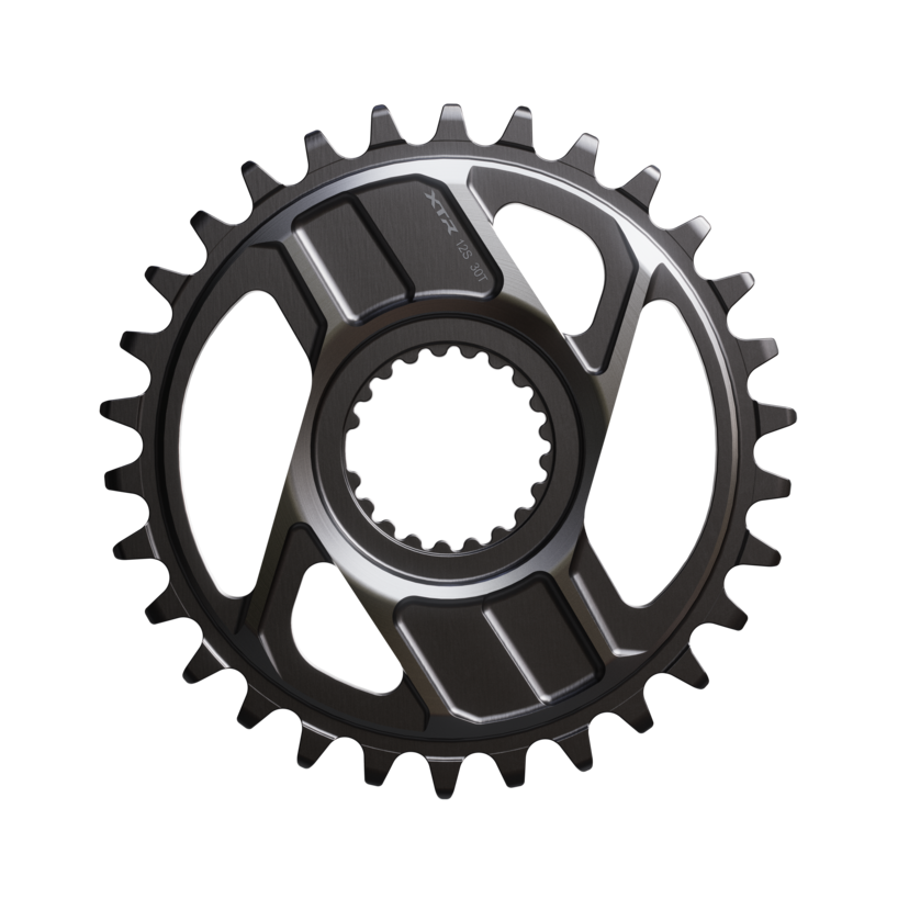 NEW Shimano XTR SM-CRM96 1x Direct Mount Chainring - Shimano Direct Mount, For 12-Speed HG+ Chain, Fits M9200 and M9220 Crank, Dark Gray