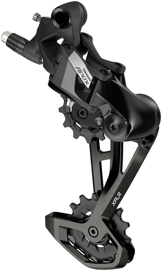 NEW SRAM Apex XPLR Rear Derailleur - 12-Speed, Medium Cage, 44t Max, Black, D1 - Around the Cycle