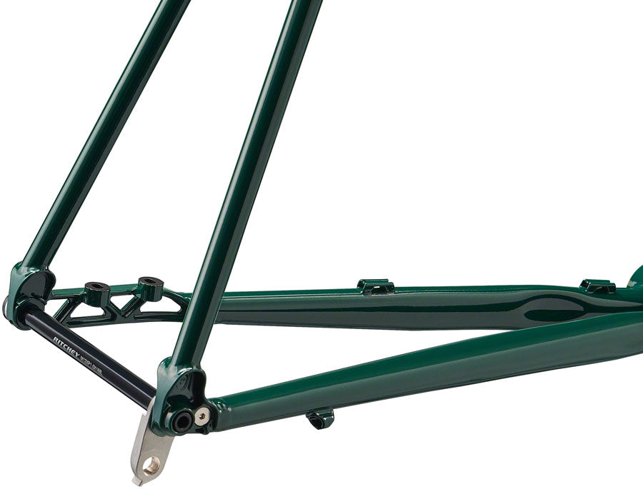 NEW Ritchey Road Logic Disc Frameset - 700c, Steel, Green, 53cm - Around the Cycle