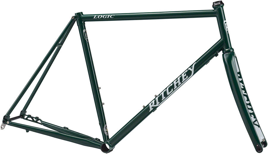 NEW Ritchey Road Logic Disc Frameset - 700c, Steel, Green, 53cm