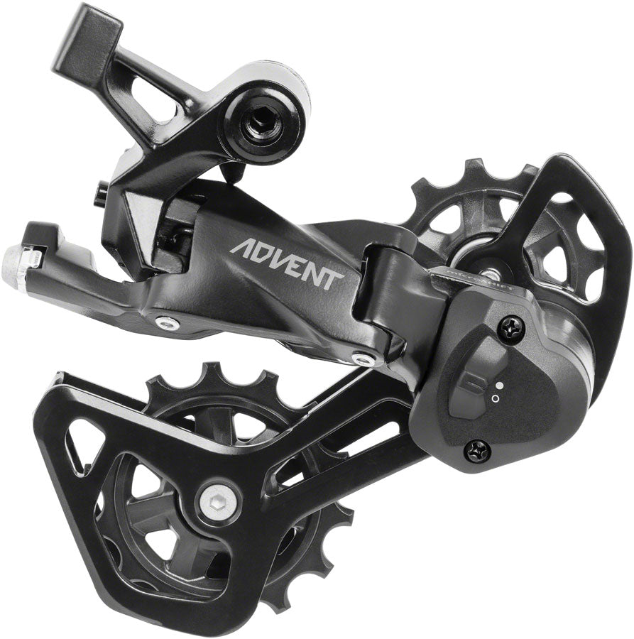 NEW microSHIFT ADVENT RD-M6195M-B Rear Derailleur - 9 Speed, Medium Cage, Black, With Clutch - Around the Cycle