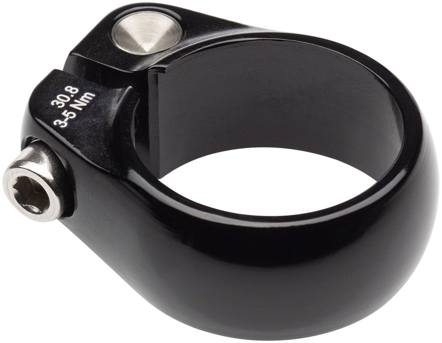 NEW Salsa Lip-Lock Seatpost Clamp - 30.8mm, Bolt-On, Black - Around the Cycle