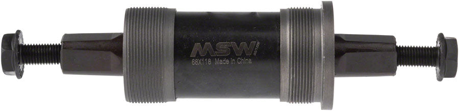 NEW MSW ST100 Bottom Bracket - English, 68 x 118mm, Square Taper JIS - Around the Cycle