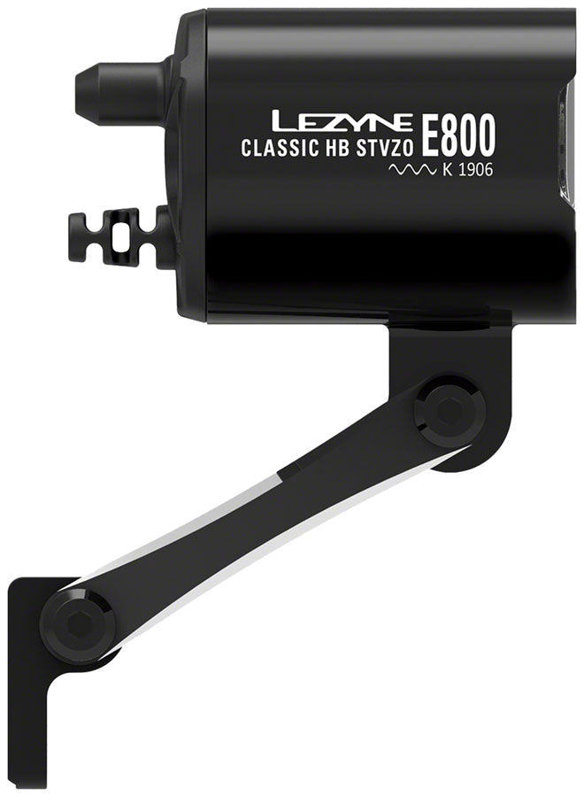 NEW Lezyne Classic E800 Ebike Headlight - Handlebar/Fork Mount, STVZO, 800 Lumen, Black