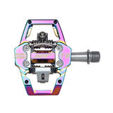 NEW T2 Clipless Platform Pedals, CrMo - Oil Slick
