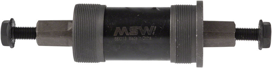 NEW MSW ST100 Bottom Bracket - English, 68 x 113mm, Square Taper JIS - Around the Cycle