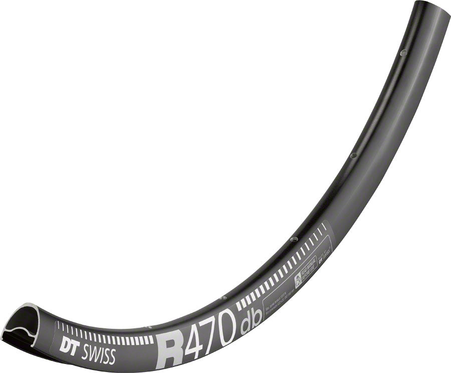 NEW DT Swiss R 470 Rim - 700, Disc, Black, 28H - Around the Cycle