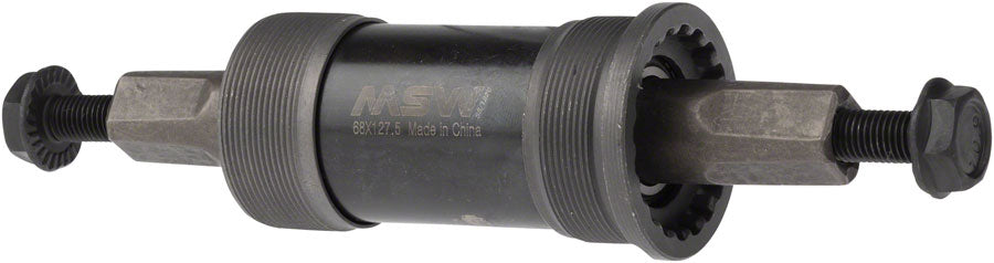 NEW MSW ST100 Bottom Bracket - English, 68 x 127.5mm, Square Taper JIS