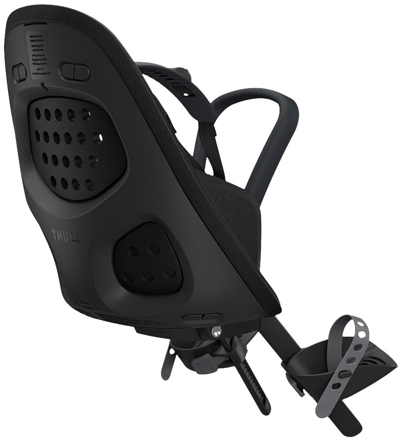 NEW Thule Yepp Mini 2 Child Bike Seat - Front Mount, Midnight Black