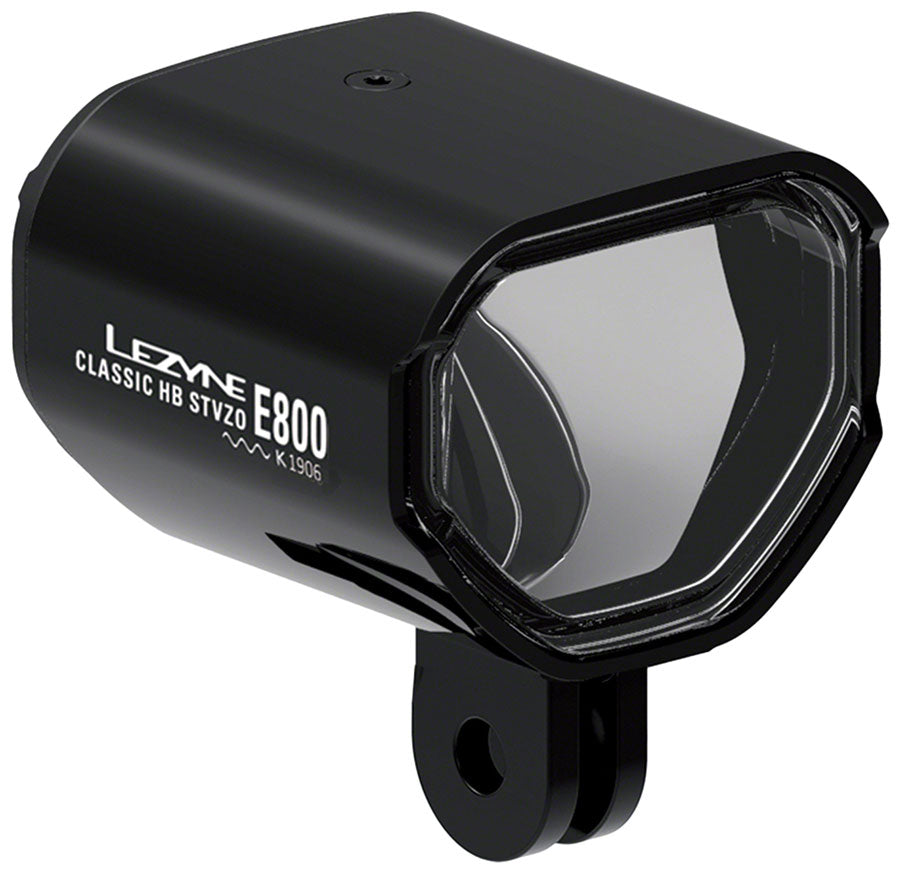 NEW Lezyne Classic E800 Ebike Headlight - Handlebar/Fork Mount, STVZO, 800 Lumen, Black