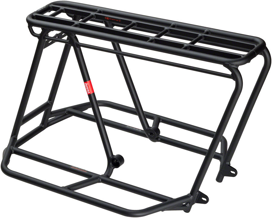 NEW Benno Utility Rear Rack #3 Plus - Compatible With Boost EVO 1-5, Black - Around the Cycle