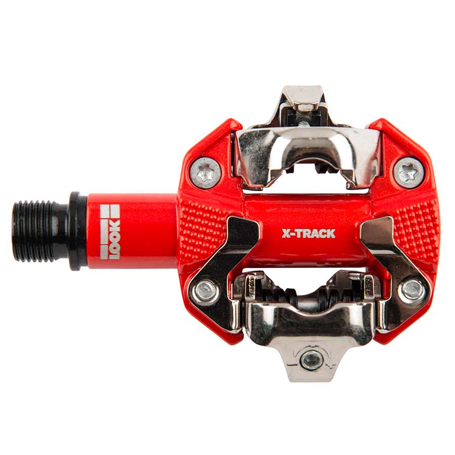 NEW LOOK X-Track MTB Clipless Pedals Aluminum body CR-Mo Axel 916"
