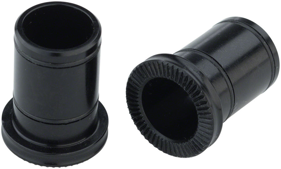 NEW All-City Go-Devil Front Hub Conversion Caps: 12mm Thru Axle, Black