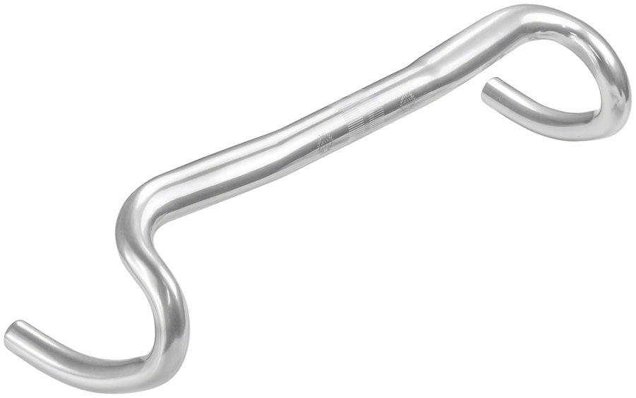 NEW Velo Orange Nouveau Randonneur Handlebar - 31.8, 5 Degree Sweep, 85mm reach, 128mm Drop, 46cm, Silver
