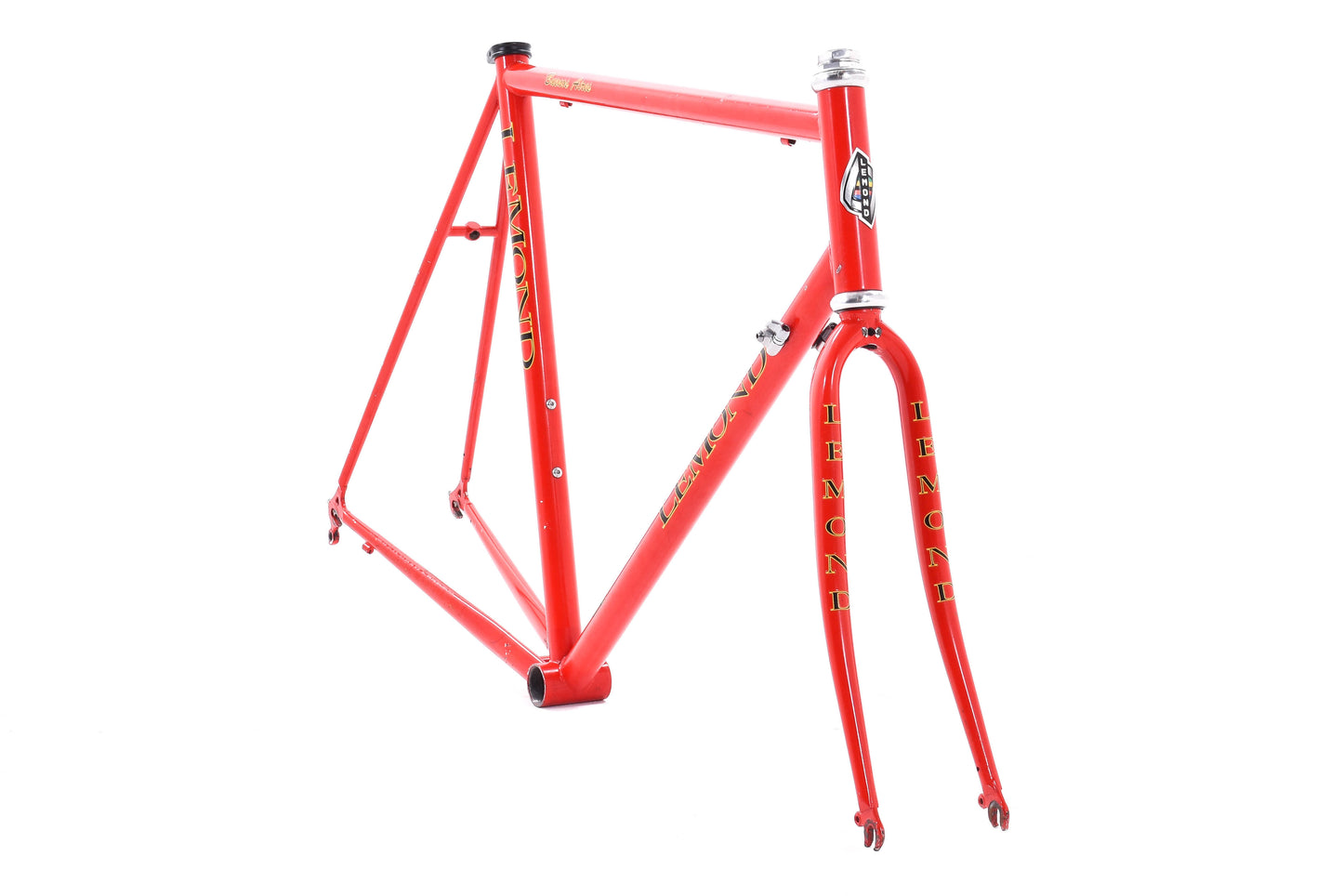 USED Lemond Buenos Aires Reynolds Steel Road Frame 57cm Red/Black Reynolds 853