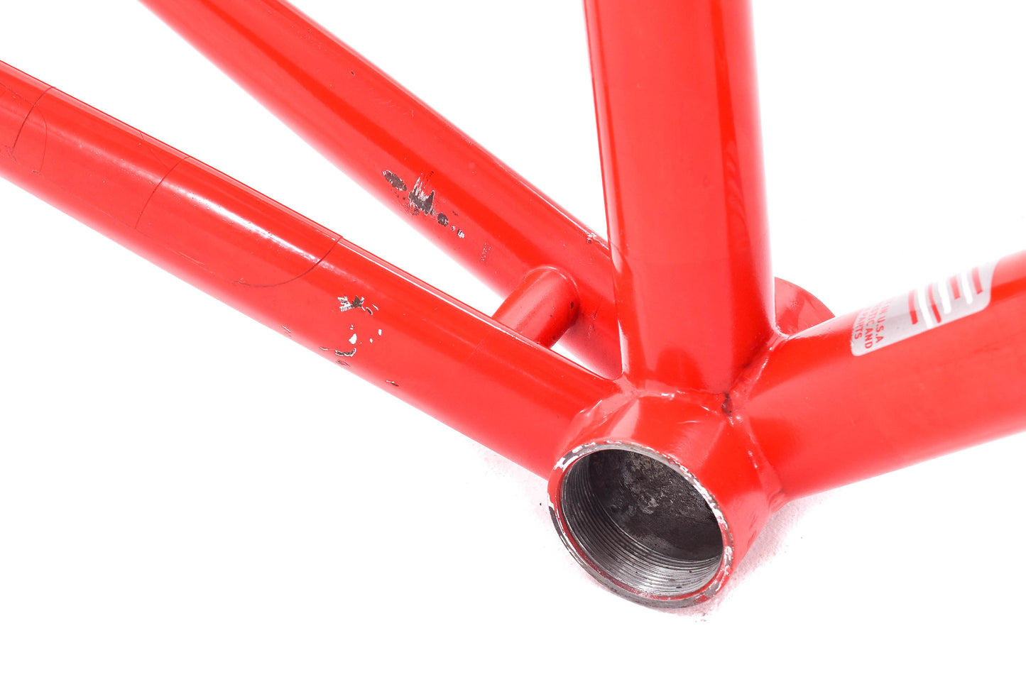 USED Lemond Buenos Aires Reynolds Steel Road Frame 57cm Red/Black Reynolds 853