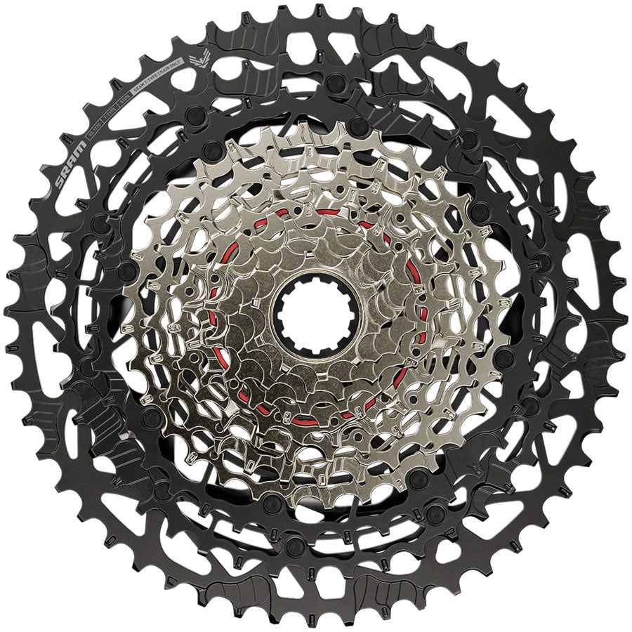 NEW SRAM Eagle T-Type XS-1270 Cassette - 12-Speed, 10-52t, For HG (8-10) Driver, Silver/Black
