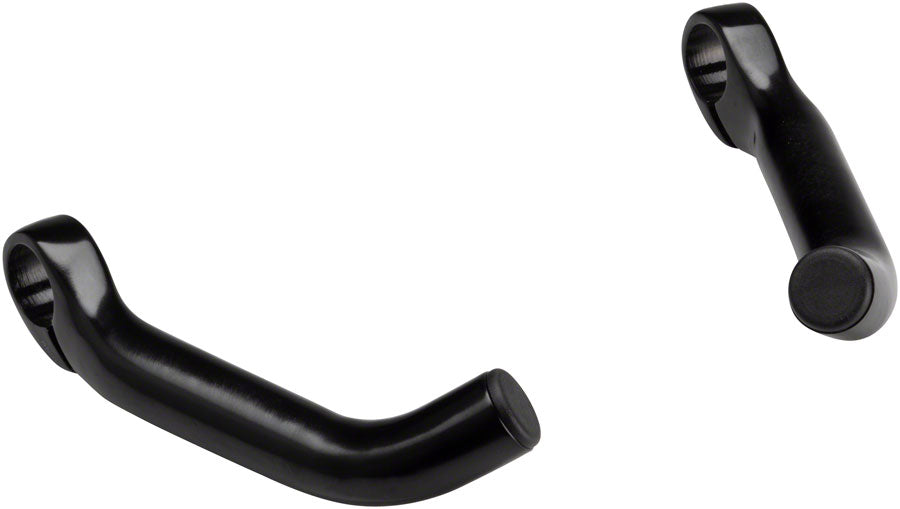 NEW Dimension Forged Bar Ends Short Black - Around the Cycle