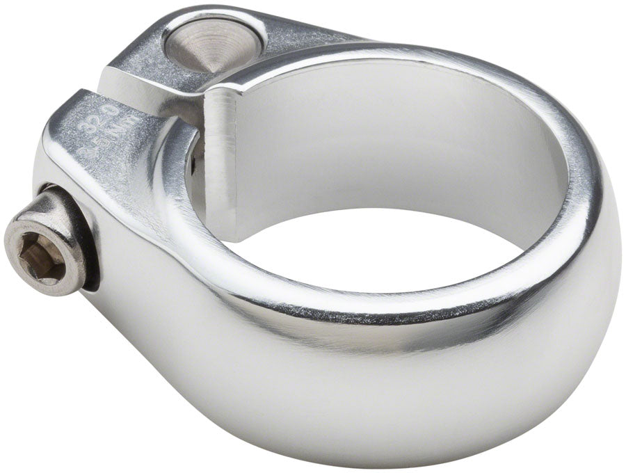 NEW Salsa Lip-Lock Seat Collar 32.0mm Silver - Around the Cycle