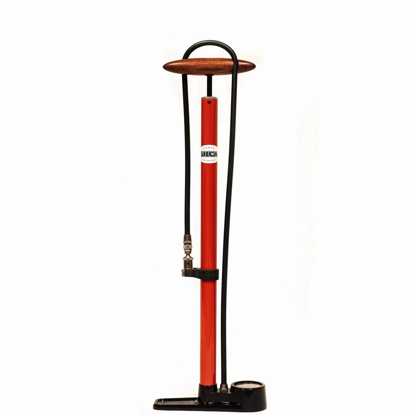 NEW Silca Pista Floor Pump - Red