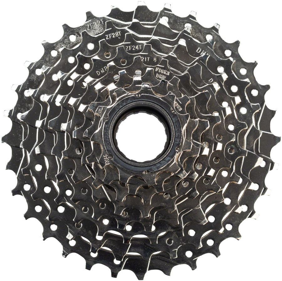 NEW Dimension 8-Speed 11-32t Nickel Plated Freewheel - Around the Cycle