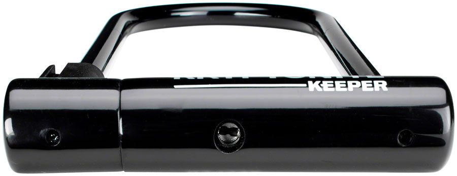 NEW Kryptonite Keeper U-Lock - 4 x 10", Keyed, Black, Includes bracket