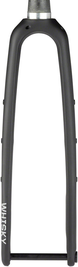 NEW WHISKY No.9 CXLR Fork - 12mm Thru-Axle, 1.5" Tapered Carbon Steerer, Flat Mount Disc, Matte Black