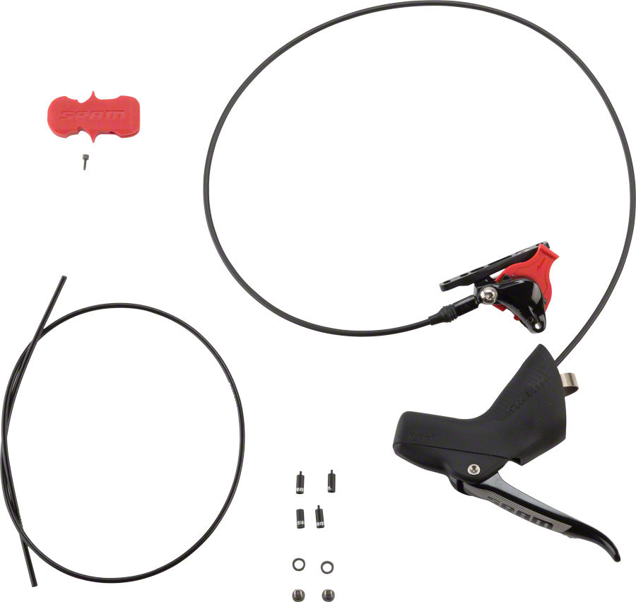NEW SRAM Rival 1 Disc Brake and Lever - Front, Hydraulic, Flat Mount, Black, A1 - Around the Cycle