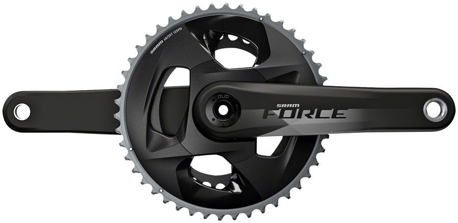 NEW SRAM Force AXS Crankset 175mm, 46/33t, Natural