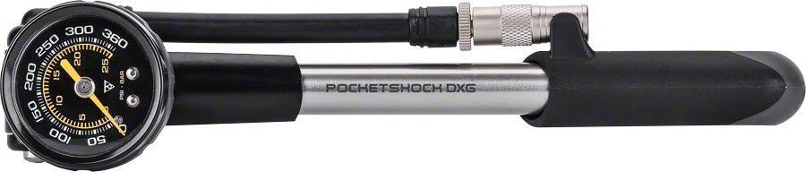 NEW Topeak Pocketshock DXG Pump: Black/Silver - Around the Cycle