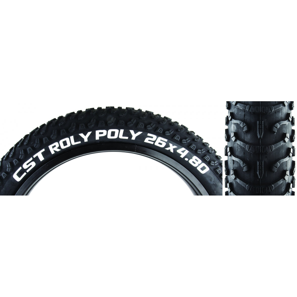 NEW CST Roly Poly Tire 26x4.8 Wire Bead