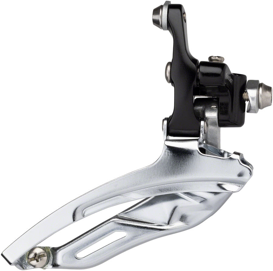NEW microSHIFT R439 Front Derailleur - 9-Speed, Triple 52/42/30T, Braze-On, Shimano Compatible - Around the Cycle