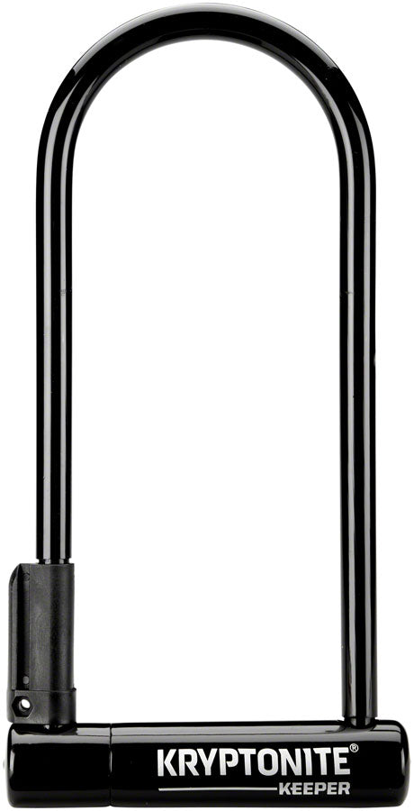 NEW Kryptonite Keeper U-Lock - 4 x 10", Keyed, Black, Includes bracket